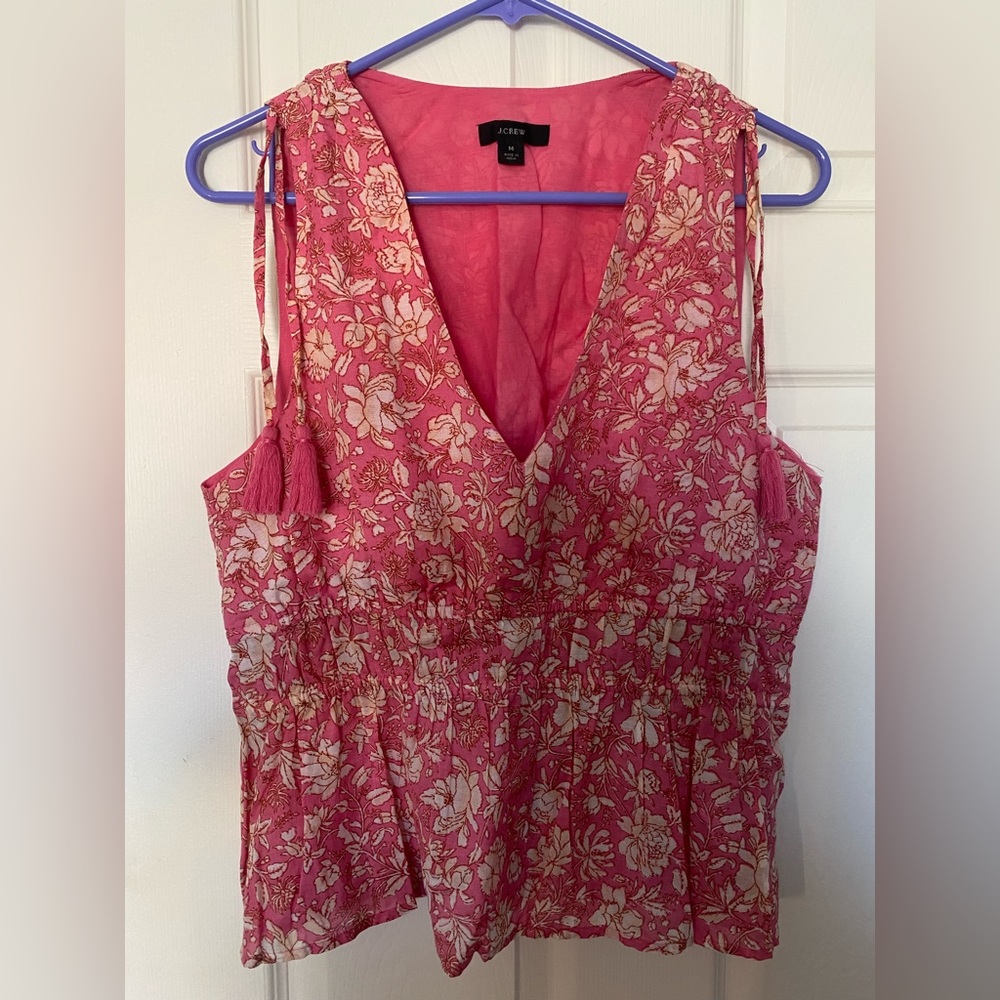 Pink summer top -M
